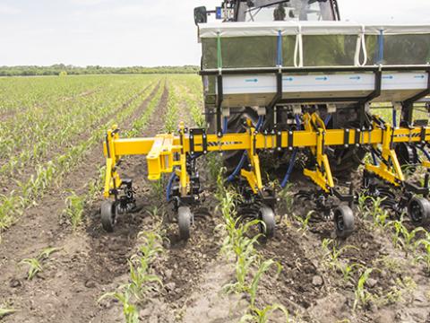 KS-6 FK sorköz kultivátor + big-bag tartály