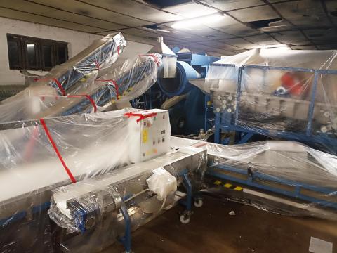 Decemberi akció! Vetőmag tisztítására is alkalmas, gyógyszerkönyvi minőségben dolgozó gépsor eladó