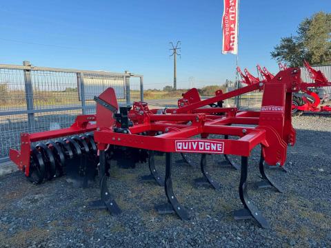 Quivogne KD 10/300 3 gerendelyes nehézkultivátor