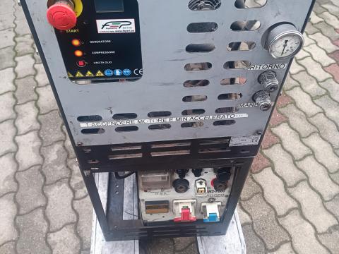 Aggregátor 10kw hidro hajtásu