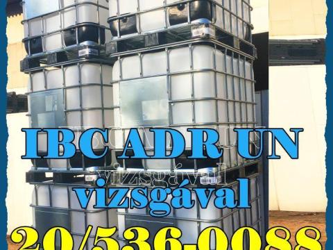 IBC 1000 literes tartály használt eladó - olcsó áron IBC eladó