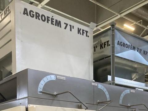 Gabonakonténer,  vetőmagos konténer (gyártótól)