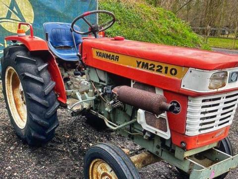 Yanmar 2210, 22 LE-s kistraktor eladó,  szinte új