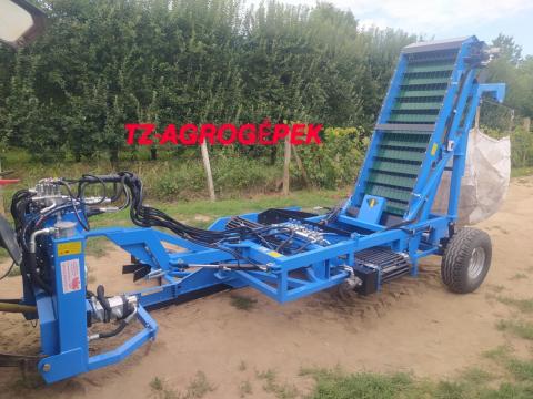 AC68 Apple vontatott almafelszedő frontseprővel – professzionális gyümölcsfelszedő gép, nyertes pályázatra is!