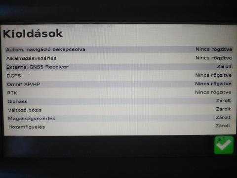 Trimble CFX-750 RTK-s monitor eladó