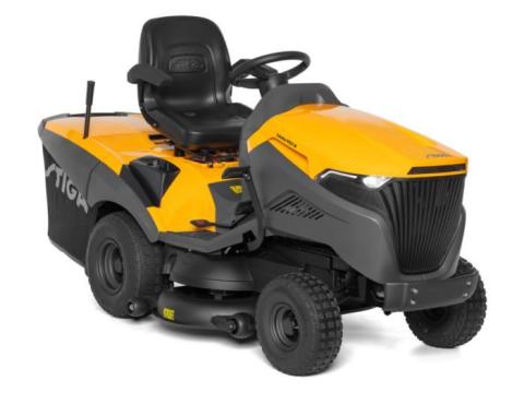 Stiga fűgyűjtős fűnyírótraktor Kawasaki