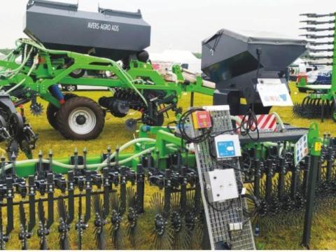 Green Star Aero 4.7 Euro csillagkerekes küllőskapa,  Fiatal Gazda 2025 pályázat