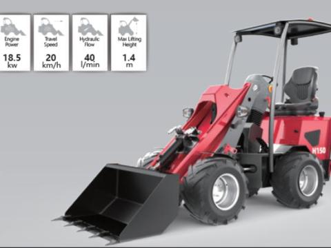 Heracles H150/150T rakodógép