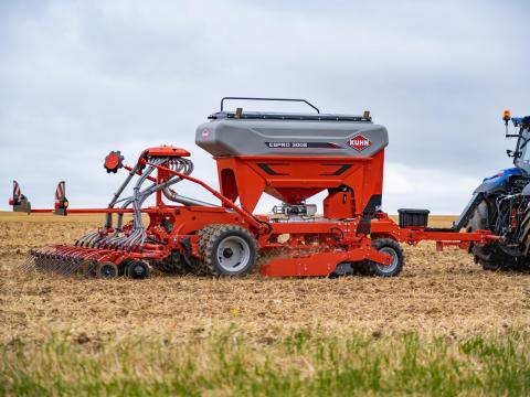 KUHN ESPRO 3002 mulcsvetőgép – új generáció bevezető áron