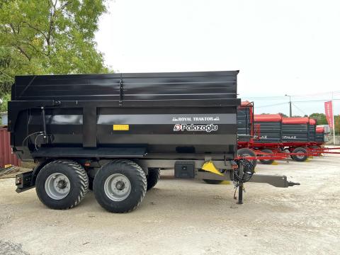 PALAZ 15T tetőknős tandem pótkocsi - raktárkészletről - csak a Royal Traktornál