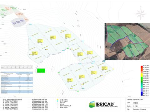 Professional Drip Irrigation System Design