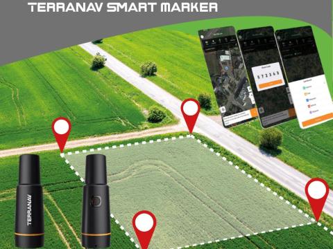 Terranav Smart Marker területmérő – precíziós GNSS megoldás agrárinformatikához
