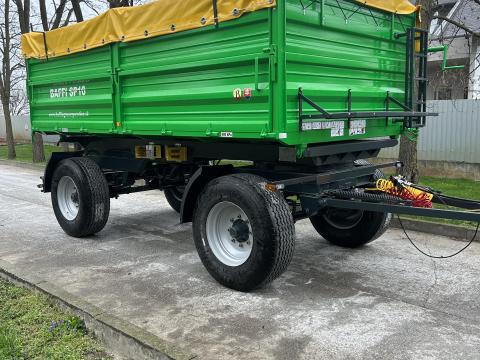 Pótkocsi forgózsámolyos Baffi SP 10