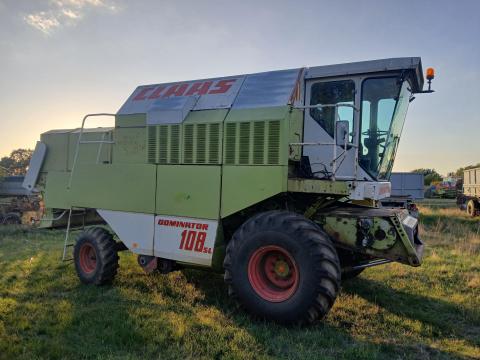 Claas 108 Dominátor kombájn Rába motorral,  klímával,  szecskázóval eladó
