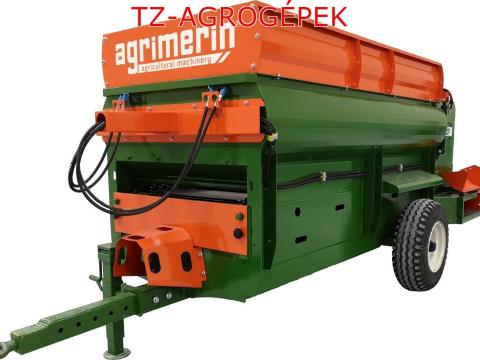 AGRIMERIN MSG 4-5-6 tonnás egytengelyes szervestrágyaszóró gyümölcsösbe