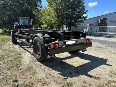 Kögel AW 18 cserefelépítményes pótkocsi eladó