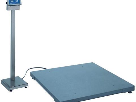 1500x1500 mm-es,  1500 kg / 0,5 kg hiteles elektronikus lapmérleg