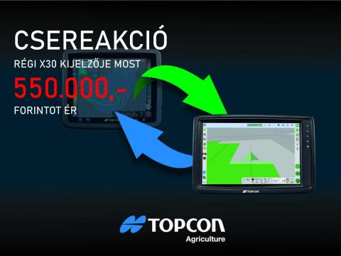 Topcon XD Plusz kijelző (beszámítási akcióban)