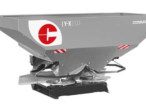 Új COSMO (olasz) Y/Y-X függesztett műtrágyaszóró 1200/1800 liter - ajándék kardántengellyel