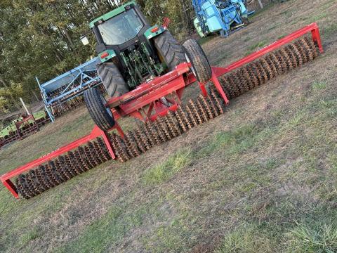 6, 3m-es Crosskill rögtörő/tömörítő henger