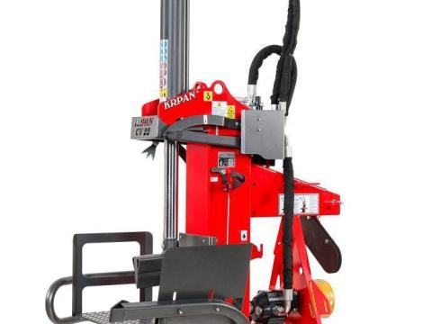 Új KRPAN CV 22 K / E 400 V / EK 400 V 22 tonnás hidraulikus, TLT hajtású vagy elektromos rönkhasítógép – 3 év garancia