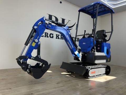 Új Berg Krafter minikotró árokásó 1,2 tonnás