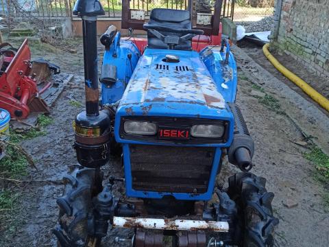 Iseki TX155 traktor zúzóval