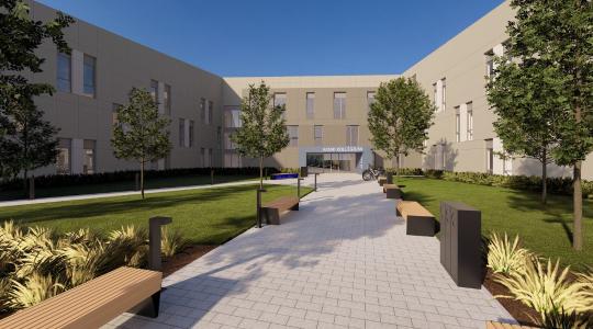 Új kollégiummal bővítené mosonmagyaróvári campusát a Széchenyi István Egyetem