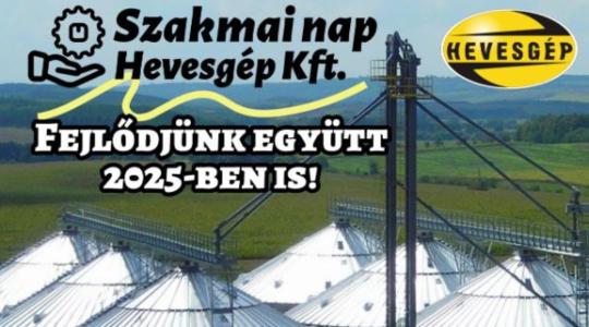 Hevesgép Kft. – Szakmai nap 