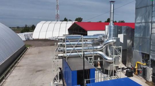 Egy rendszer – dupla haszon: gabonaszárítás és melegvíztermelés