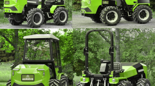 Zéró emisszió, AI és autonómia – itt az Agri-Eve traktor