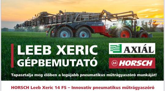 LEEB XERIC Gépbemutatók