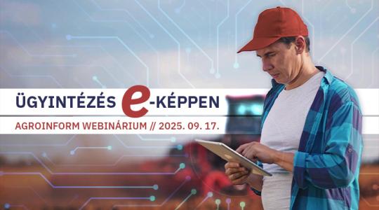 Ügyintézés e-képpen Agroinform webinárium
