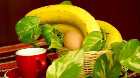 Banán és tojás van otthon?