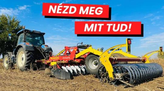 Így dolgozik a magyar fejlesztésű rövidtárcsa