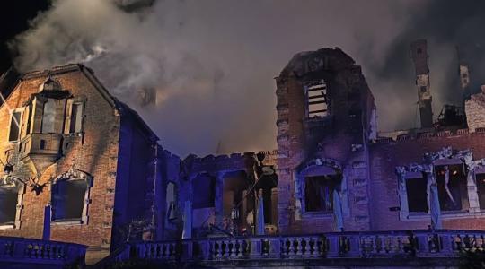 Rommá égett a gyönyörű vadászkastély