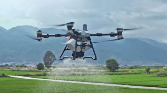 Akár 300 ha/nap az új DJI T100-al! 