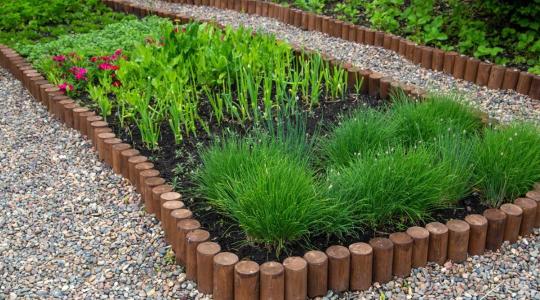 Ágyásszegély élettartamának növelése