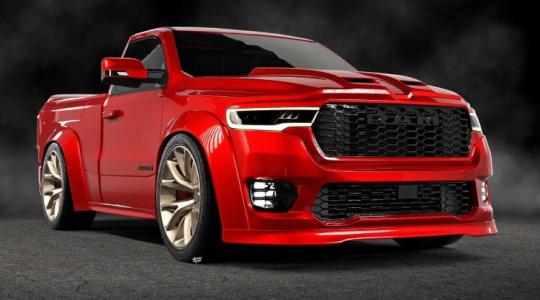 A jövő sportos pickupja: így nézne ki ma az SRT-10