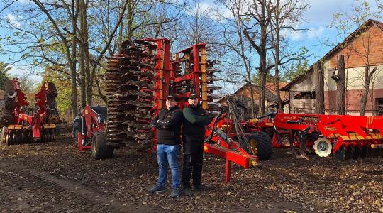 TopDown és Carrier XL a csanyteleki aszály ellen