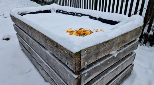 A komposzt téli hibái – amitől „megfagy” a folyamat