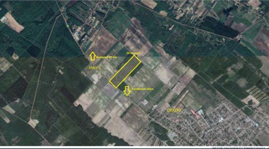 A hét hirdetése: 20 hektár ipari terület Örkényben