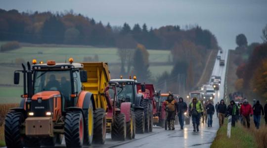 Harag és kétségbeesés: a francia gazdák beveszik Párizst, de már hiába