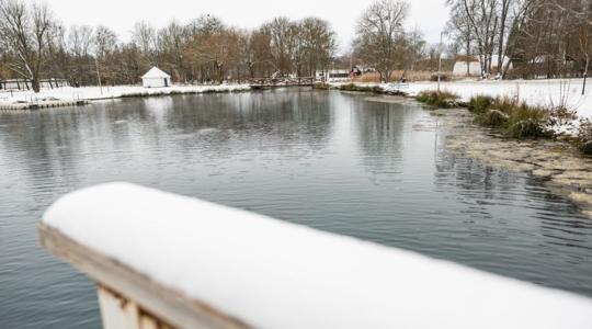 Mutatjuk a magyar tavat, amely télen sem fagy be