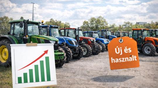 Túl a mélyponton a hazai traktorpiac