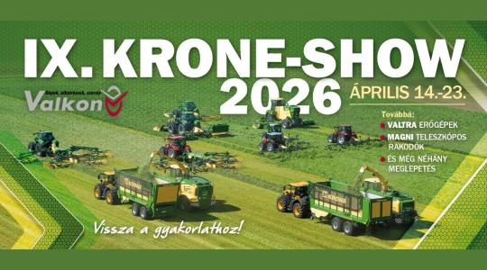 KRONE-SHOW 2026 – Pusztaszer