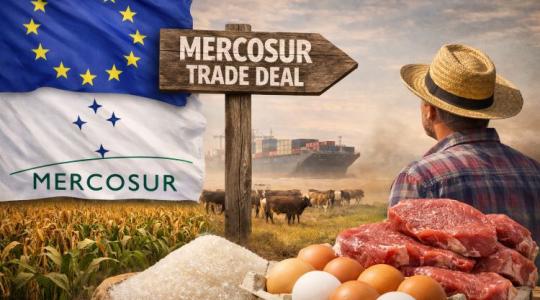 Mercosur: Ideiglenesen már életbe is léphet az uniós gazdák rémálma