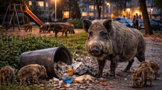 Milliós károk és potenciális veszély: Mi lesz a XII. kerületi vaddisznó-invázió vége?